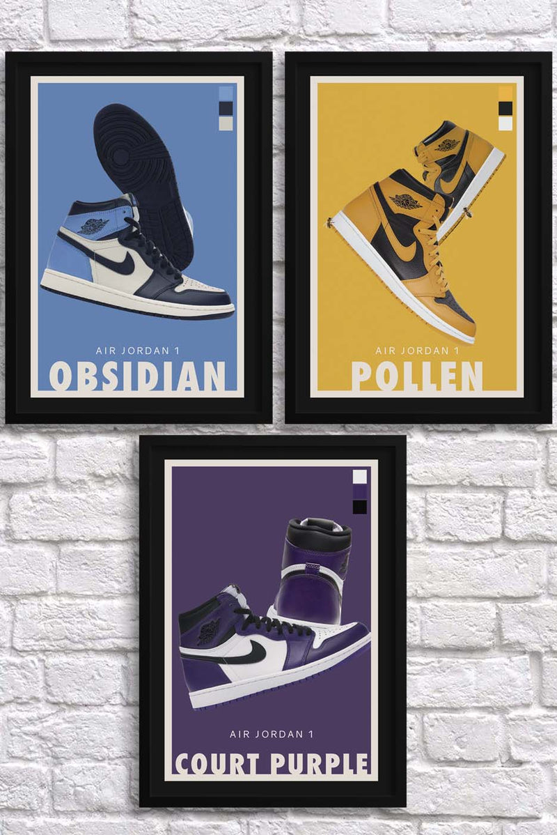 Jordan 1 Sneaker Digital Poster Pack