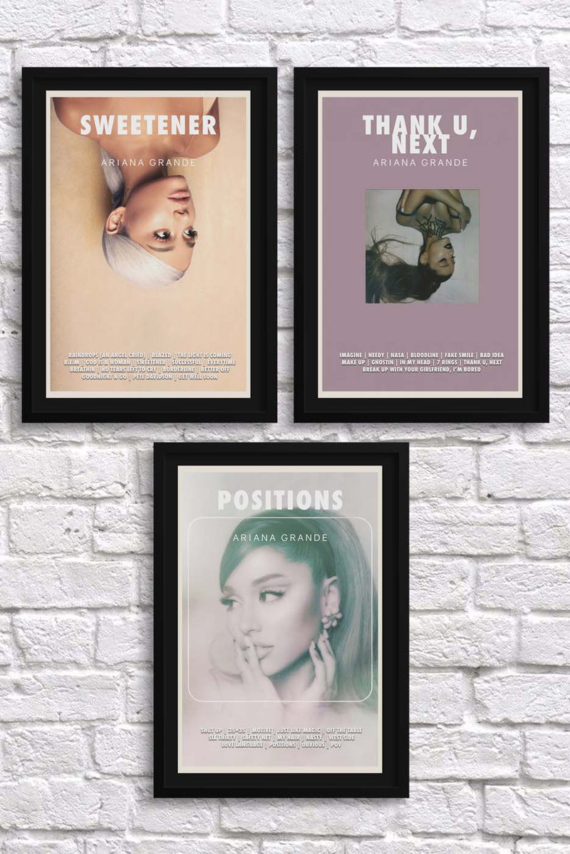 5 Pack Ariana Grande Wallpaper Digital Download 