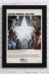 Marvel Captain America MCU Digital Poster Pack