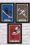 Jordan 1 Sneaker Digital Poster Pack