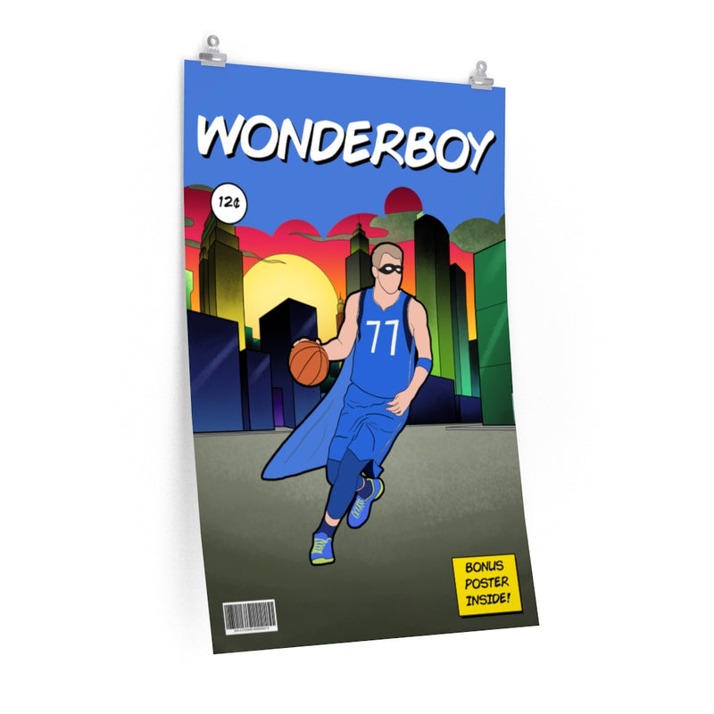 Luka Doncic - Wonderboy Comic Poster