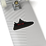 Adidas Yeezy Boost - 350 v2 Black Red Sticker