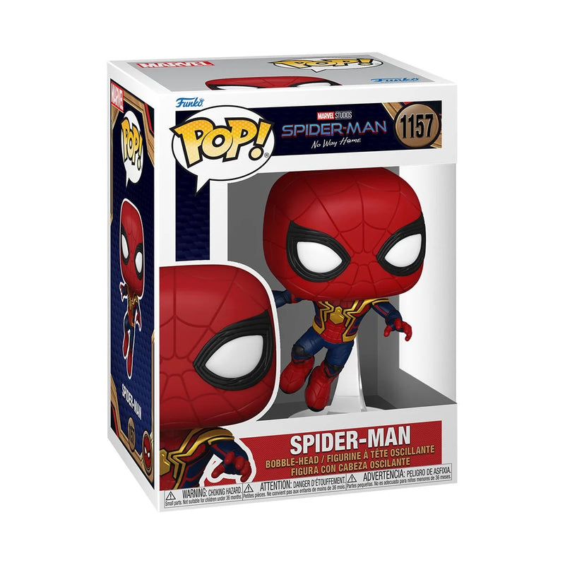 Spider-Man: No Way Home Spider-Man Leaping Pop! Vinyl Figure