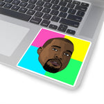 Kanye West - Color Block Sticker