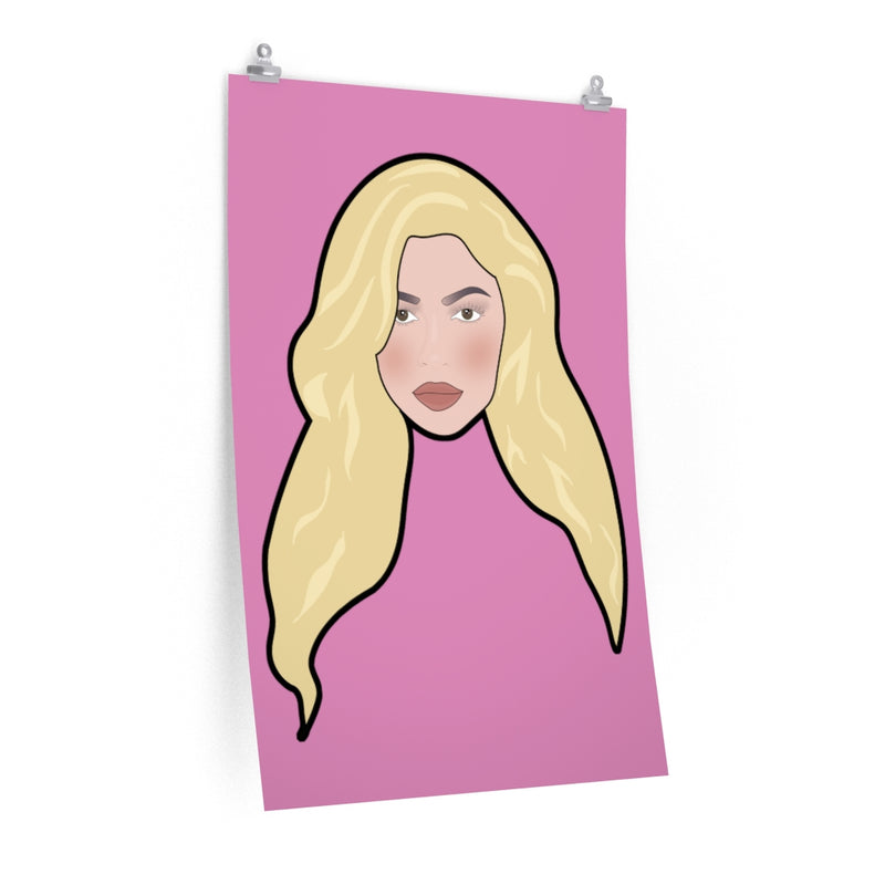 Kylie Jenner - Blonde Hair Poster