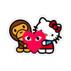 Hello Kitty x Baby Milo Sticker