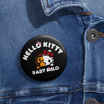 Hello Kitty x Baby Milo Bape Button in Black