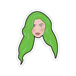 Kylie Jenner - Green Hair Sticker
