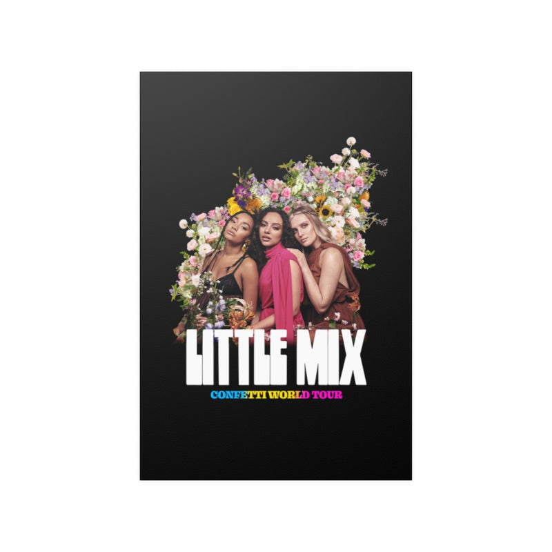 Little Mix Confetti World Tour Poster