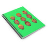 Faces of Rodman Notebook in Green