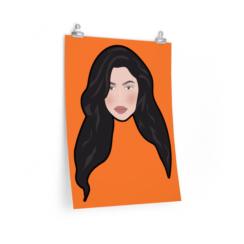 Kylie Jenner - Black Hair Poster
