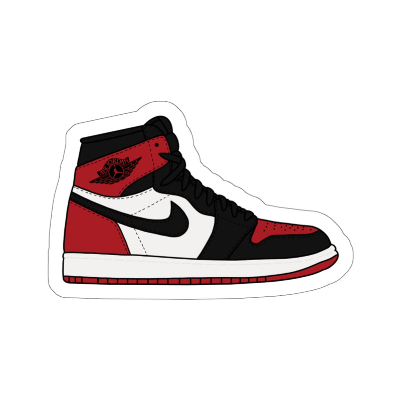 Jordan 1 - Bred Toe Sticker