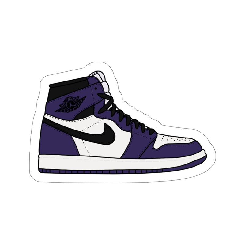 Jordan 1 - Court Purple Sticker
